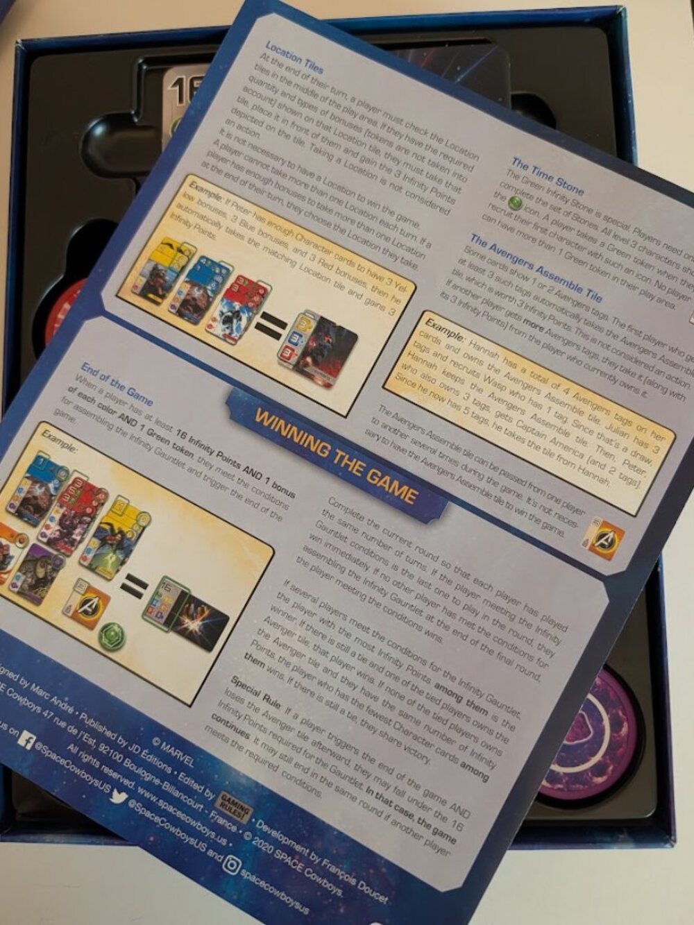 Marvel Splendor RPG board game - Picture 4 of 4
